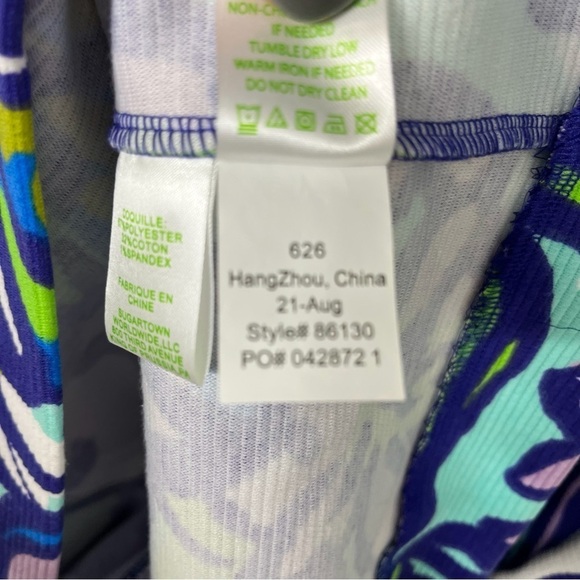 Lilly Pulitzer Charlene Dress in Catwalk Floral Dress Size XS Style 86130 - Picture 7 of 7